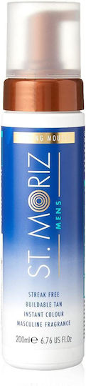 St. Moriz Bronzer Men's Self Tanning Mousse Σώματος 200ml