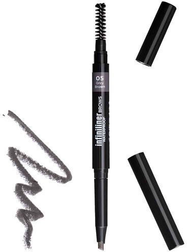 Mon Reve Infiniliner Gel Brow Pencil Αδιάβροχο Μολύβι για Φρύδια 05 Grey Brown