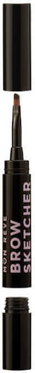 Mon Reve Brow Sketcher Creion Pentru Sprâncene 03 Light