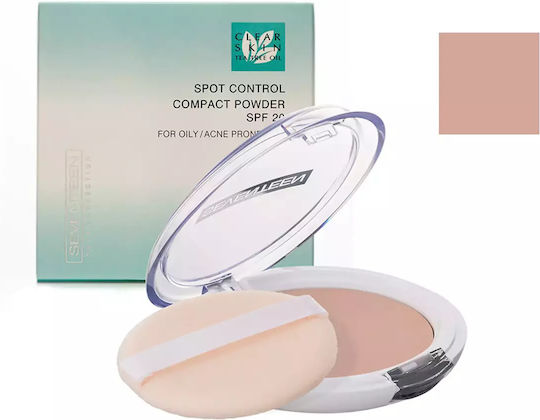 Seventeen Skin Tea Tree Oil Spot Control Compact Powder SPF20 Πούδρα No.3 SPF20 10gr