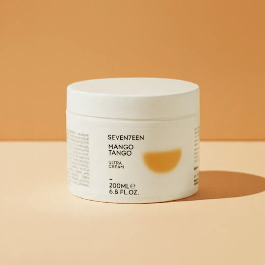 Seventeen Ultra Cream Mango Tango Moisturizing Body Cream with Shea Butter 200ml