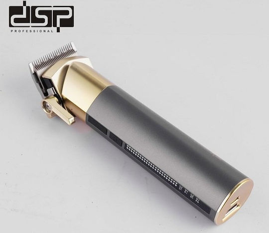 90639 Professional Rechargeable Hair Clipper Gray / Gold 613620