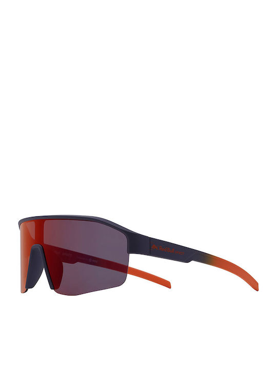 Red Bull Spect Spect Dundee Unisex Sunglasses with Red Frame and Red Mirror Lens DUNDEE-008