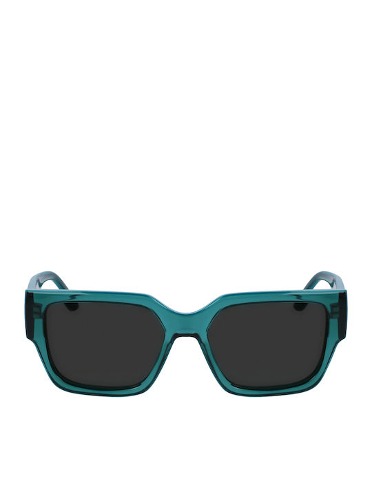 Karl Lagerfeld Unisex Sunglasses with Green Frame and Green Lens KL6142S-316