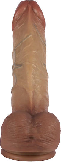Hidden Desire Ρεαλιστικό Dildo με Όρχεις και Βεντούζα Flesh