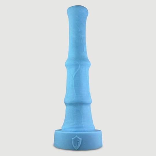 Huge Silicone Horse Dildo My Horse Stud Platinum Silicone X-Large Dildo 56 Cm Light Blue