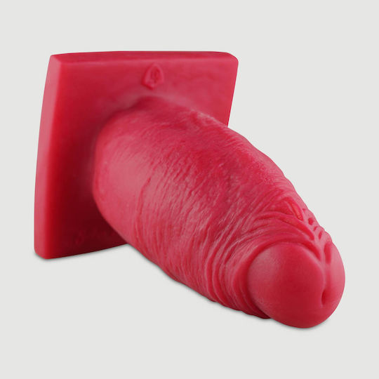 Μεγάλο Dildo Σιλικόνης Anal Stretching All Girth Platinum Silicone Large Dildo Stretching 25,40 Cm Κόκκινο