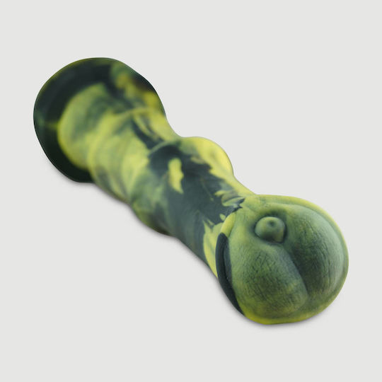 Μεγάλο Dildo Σιλικόνης Άλογο My Horse Stud Platinum Silicone Large Dildo 45,7 Cm Κίτρινο Μαύρο