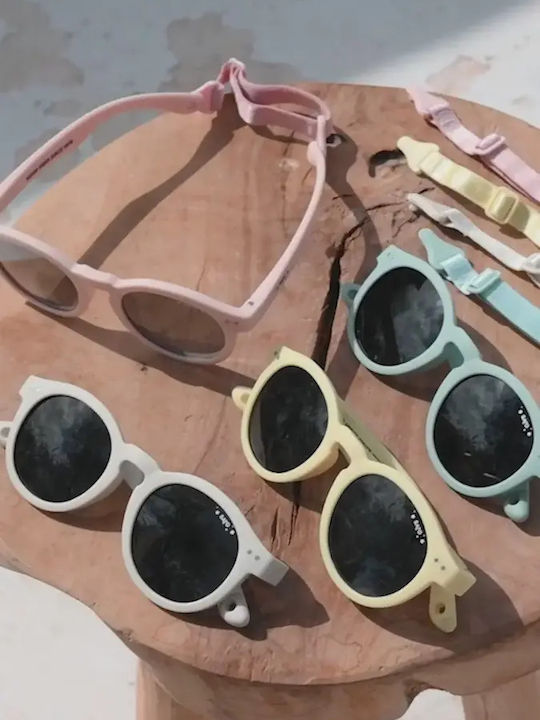Saro Παιδικά Γυαλιά Ηλίου με Polarized Φακό Μπεζ