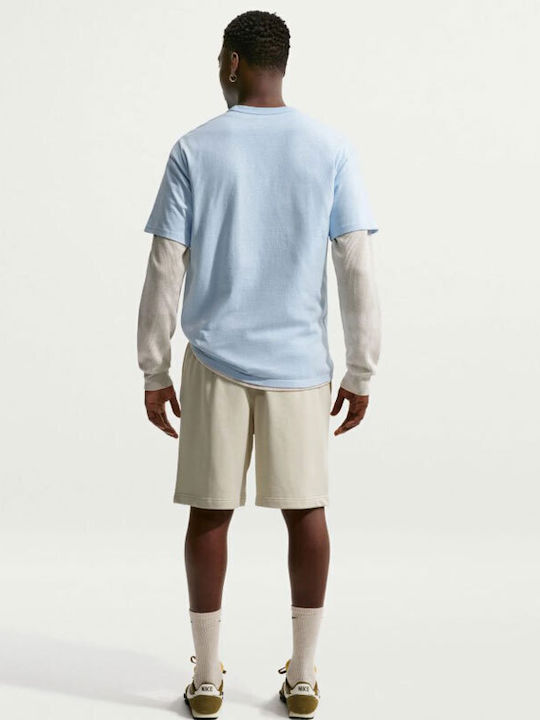 Nike Sportswear Club Αθλητική Ανδρική Βερμούδα Lt Khaki/obsidian