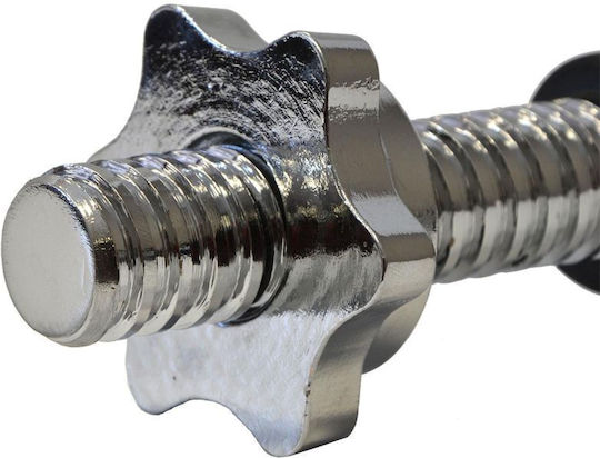 Chrome Neck Clamp Set 2 Enero Fit Diameter 25.4mm Black