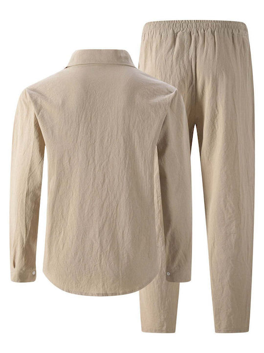 Trousers Set Brown