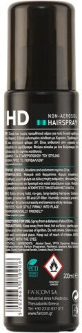 Farcom HD Keratin & Pro-vitamina B5 Lac Extra Puternic Pentru Fixare Foarte Puternică 200ml