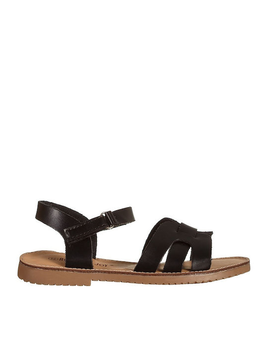 Sandale Tip Pantof Negre