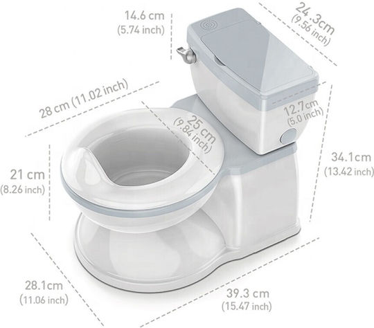 Baby Wise Γιο Γιο Λεκάνη με Ήχους Ροζ έως 23kg