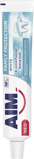 AIM Family Protect White Zahnpasta für Aufhellung 75ml