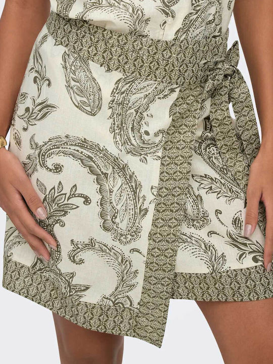 Mini Φούστα Φάκελος Ivy Green Multi
