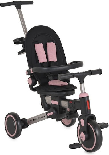 Byox Flexton Kinderdreirad Klappbar & Wandelbar Für 6 Monate Rosa