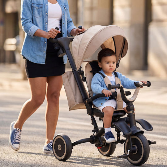 Vevor Toddler Convertible with Parental Handle 7 in 1 for 18 Months Gray