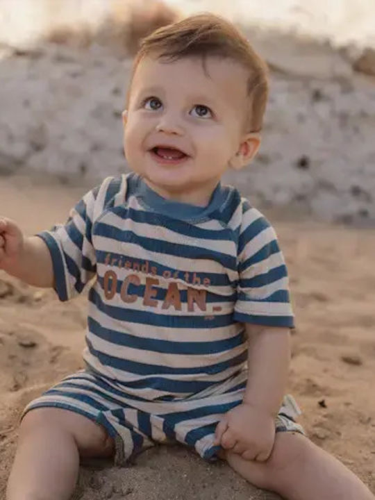 Little Dutch Παιδικό Μαγιό Ολόσωμο Ocean Blue Stripes