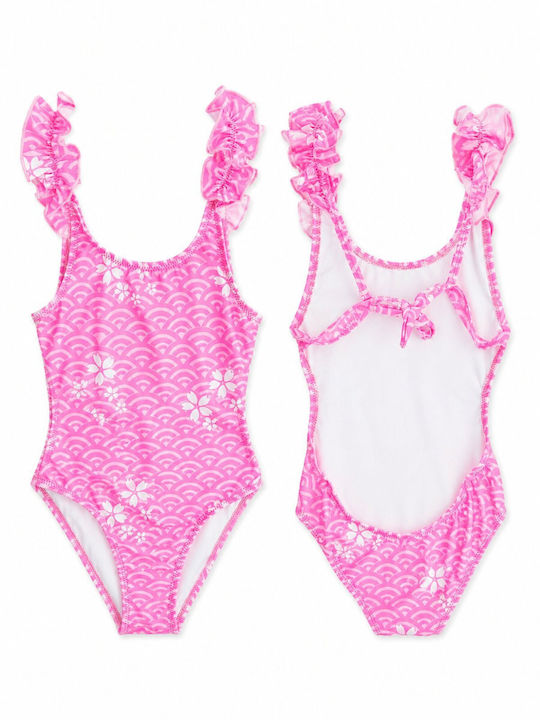 Crool Kinder Badebekleidung Einteilig Rosa