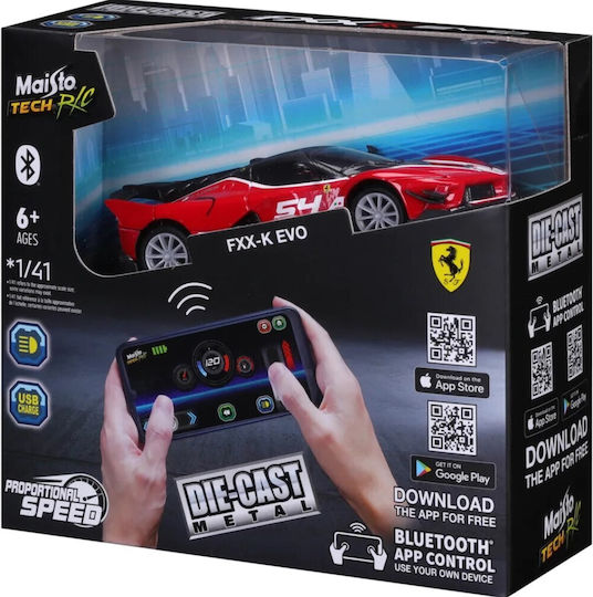 Maisto Die-cast Metal Rc Bluetooth Car Audi E-tron Sportback 1:41