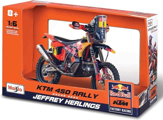 1/6 Ktm 450 Rally Nr.47 K Benavides Team Red Bull Ktm Factory Racing Dakar Rally 2024