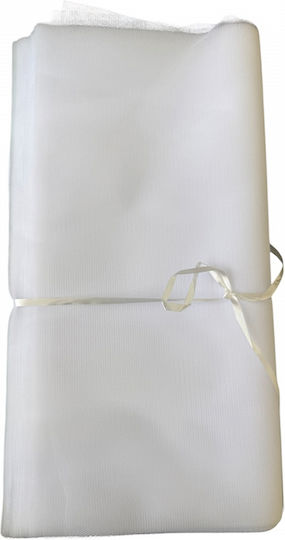 Tulle 35x35 White 100pcs
