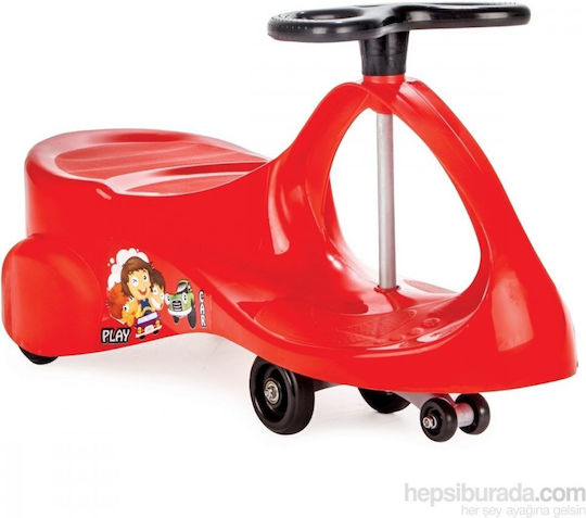 Foot-to-Floor One-Seater Red Car