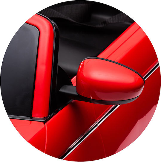Fiat 500 Μονοθέσιο με Τηλεκοντρόλ 12 Volt Κόκκινο
