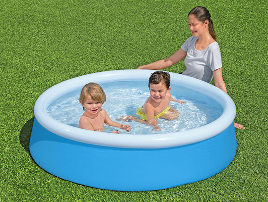 Bestway Kinder Schwimmbecken 477l Aufblasbar 152x152x38cm Blau