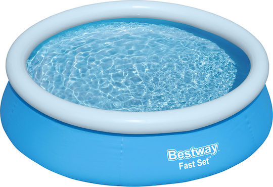 Bestway Kinder Schwimmbecken 940l Aufblasbar 183x183x51cm Blau