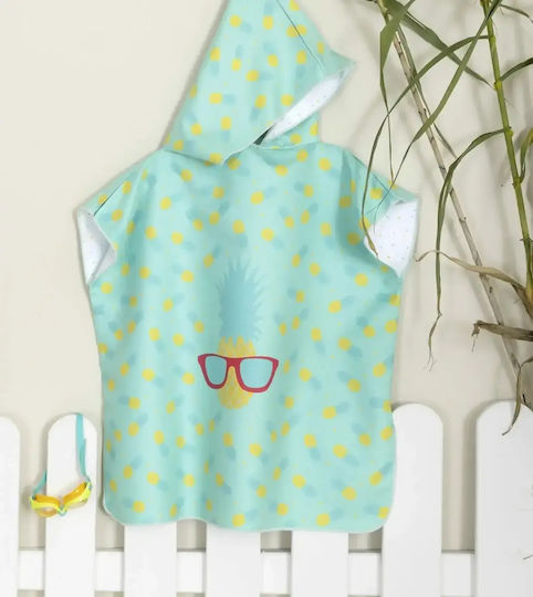 Nima Kinder Strandponcho No 5/8 Pinie