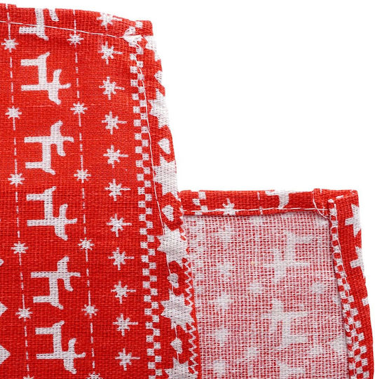 Excellent Houseware Christmas Tablecloth Red L180xW130cm.
