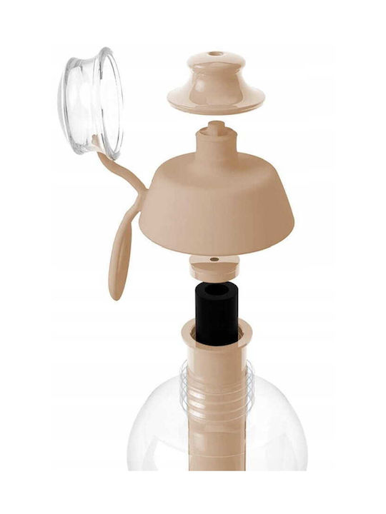 Dafi Παγούρι Πλαστικό με Καλαμάκι και Φίλτρο 500ml Καφέ Dafi Παγούρι Πλαστικό με Καλαμάκι και Φίλτρο 500ml Καφέ