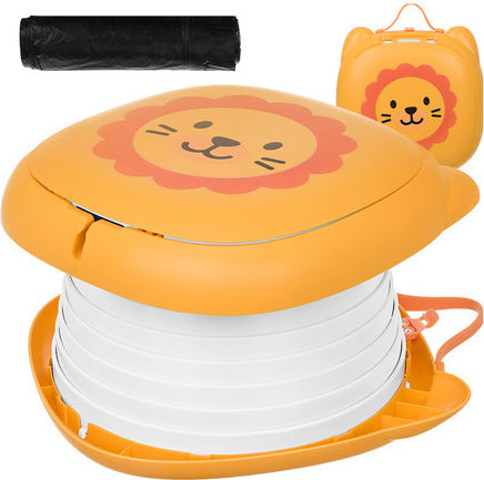 Tragbares Töpfchen Orange bis 50kg