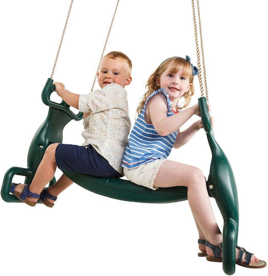Showood Plastic Double Swing 200x200x200cm Green