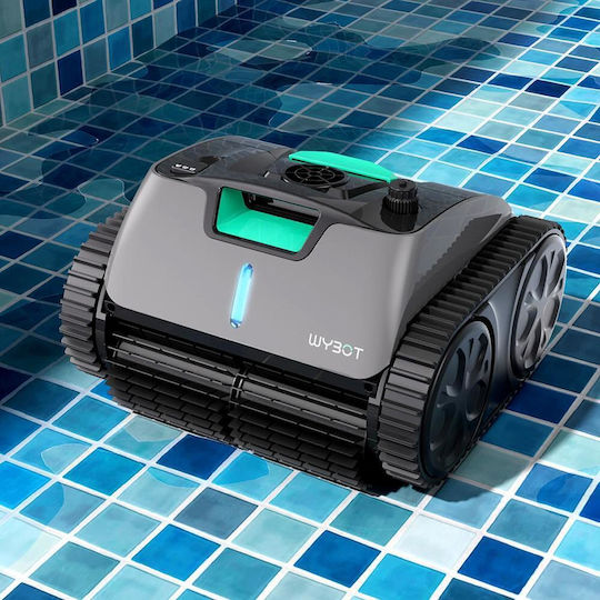 Wybot C1 Pro Wireless Robot Vacuum 65W Bottom Walls Waterline for Pools 150m²