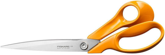 Fiskars Klassische Schere für Handwerksarbeiten 27cm mit Metallische Klinge Graue 1Stück