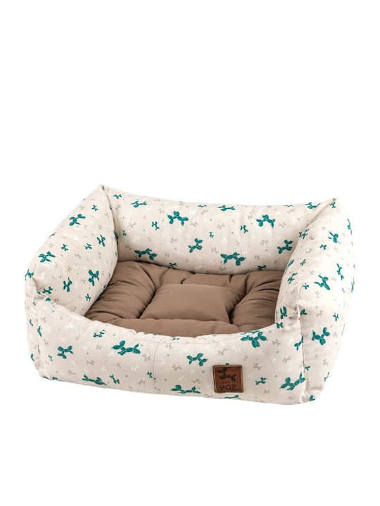 PQP Poof pentru Câini Maro 65x60cm
