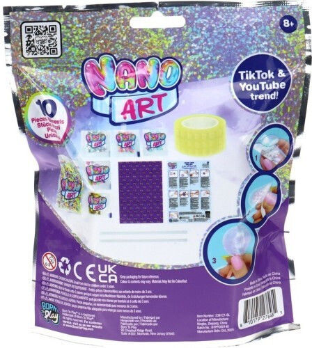Nano Art Лента Mix Синя B89101 Nano Art