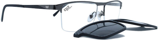 Rame Ochelari Pătrat Oog Gun Polarizate Carbon Prindere