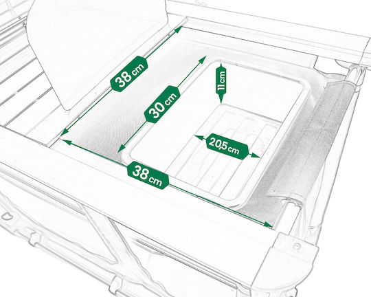 Camping-Küchenschrank Klapptisch Gartentisch Tasche Campingtisch