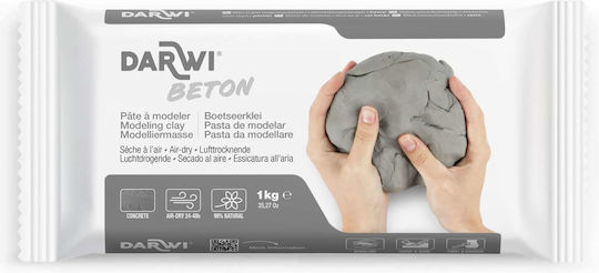 Darwi Clay Gray 1000gr Beton