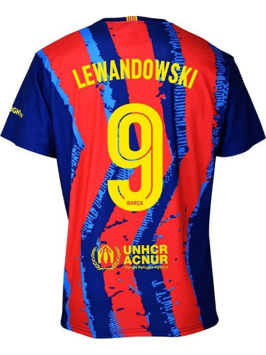 Fc Barcelona Robert Lewandowski Set Shirt Shorts Junior Box 2025/26 Bc59el