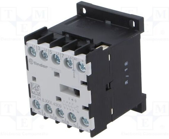 Power Contactor 4 Poles 9a-400v Ac3 230v Ac 6k.04.8.230.4309