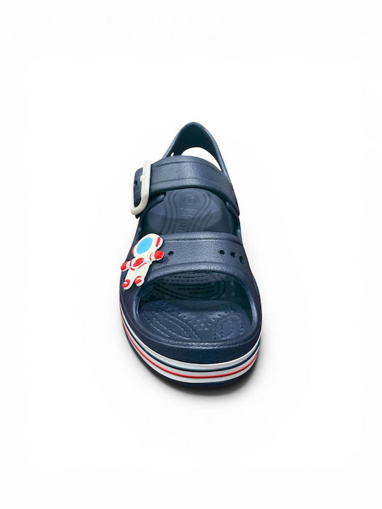 Crocs Παιδικά Ανατομικά Παπουτσάκια Θαλάσσης Μπλε