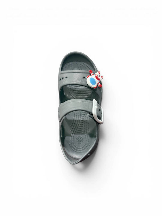 Crocs Kids Anatomic Beach Shoes Gray