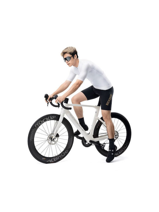 Rockbros Männliche Kurze Ärmel Fahrradtrikot Weiß