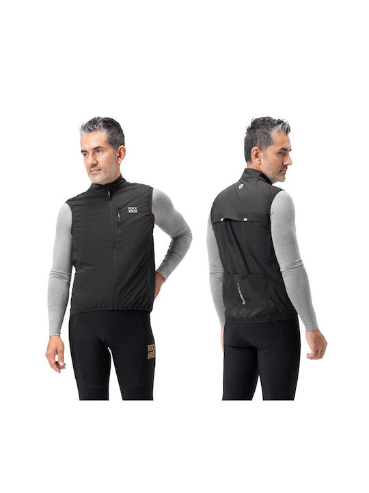 Rockbros Ärmellose Fahrradtrikot Schwarz